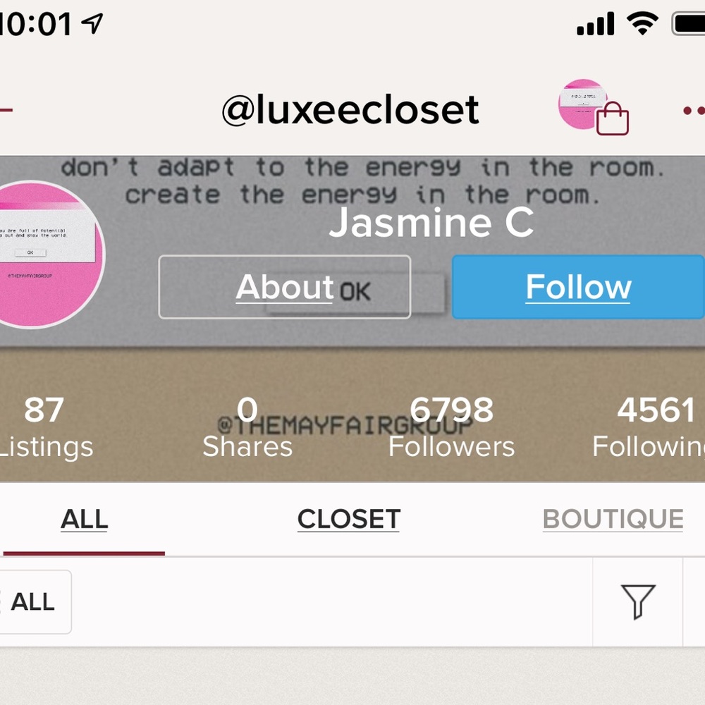 Don’t trust this account @luxeecloset